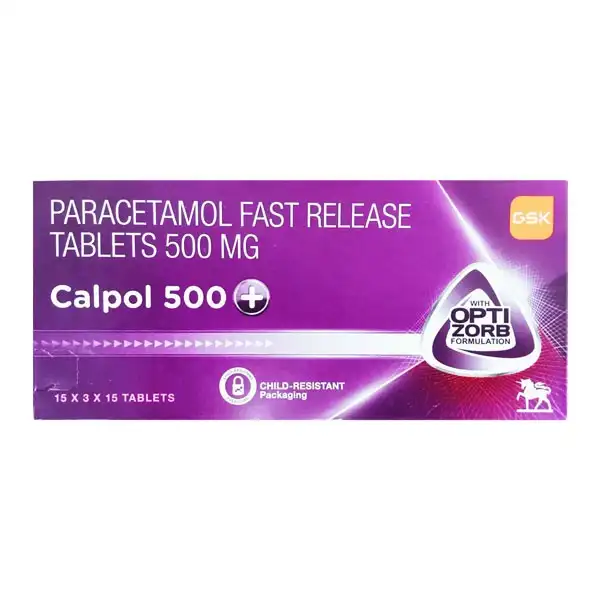 Calpol 500 - Acetaminophen Tablets 500mg